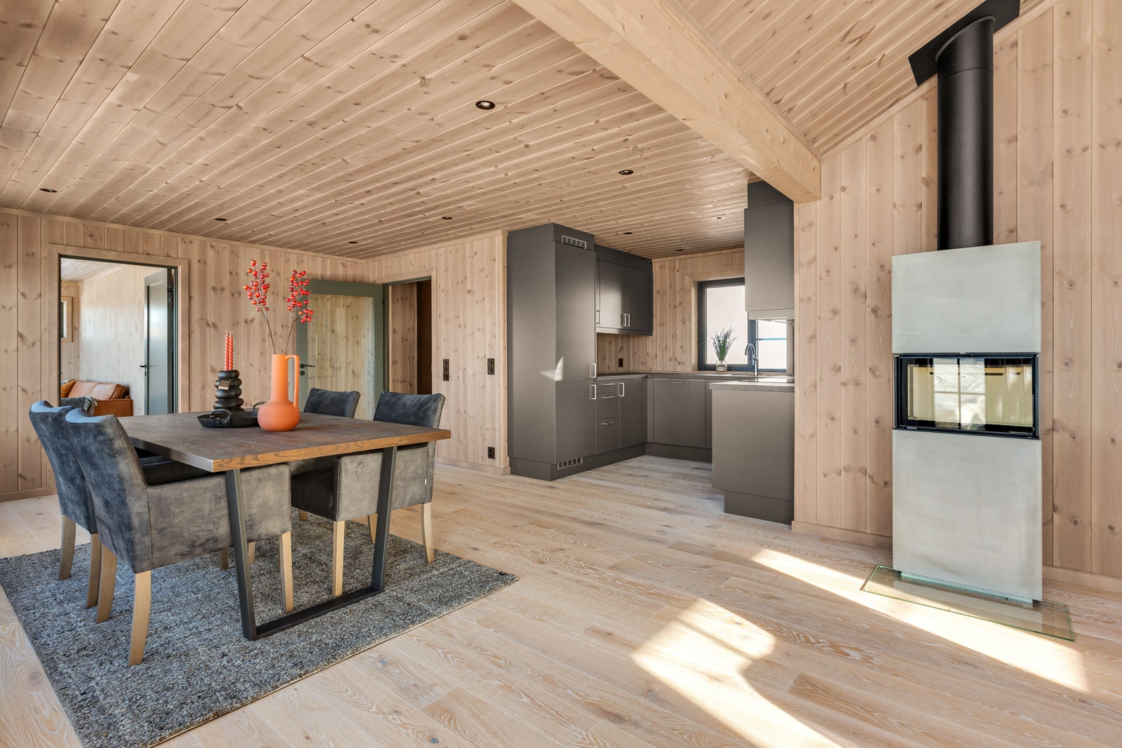 Inspirasjonsbilde fra en lik hyttemodell Galleribilde