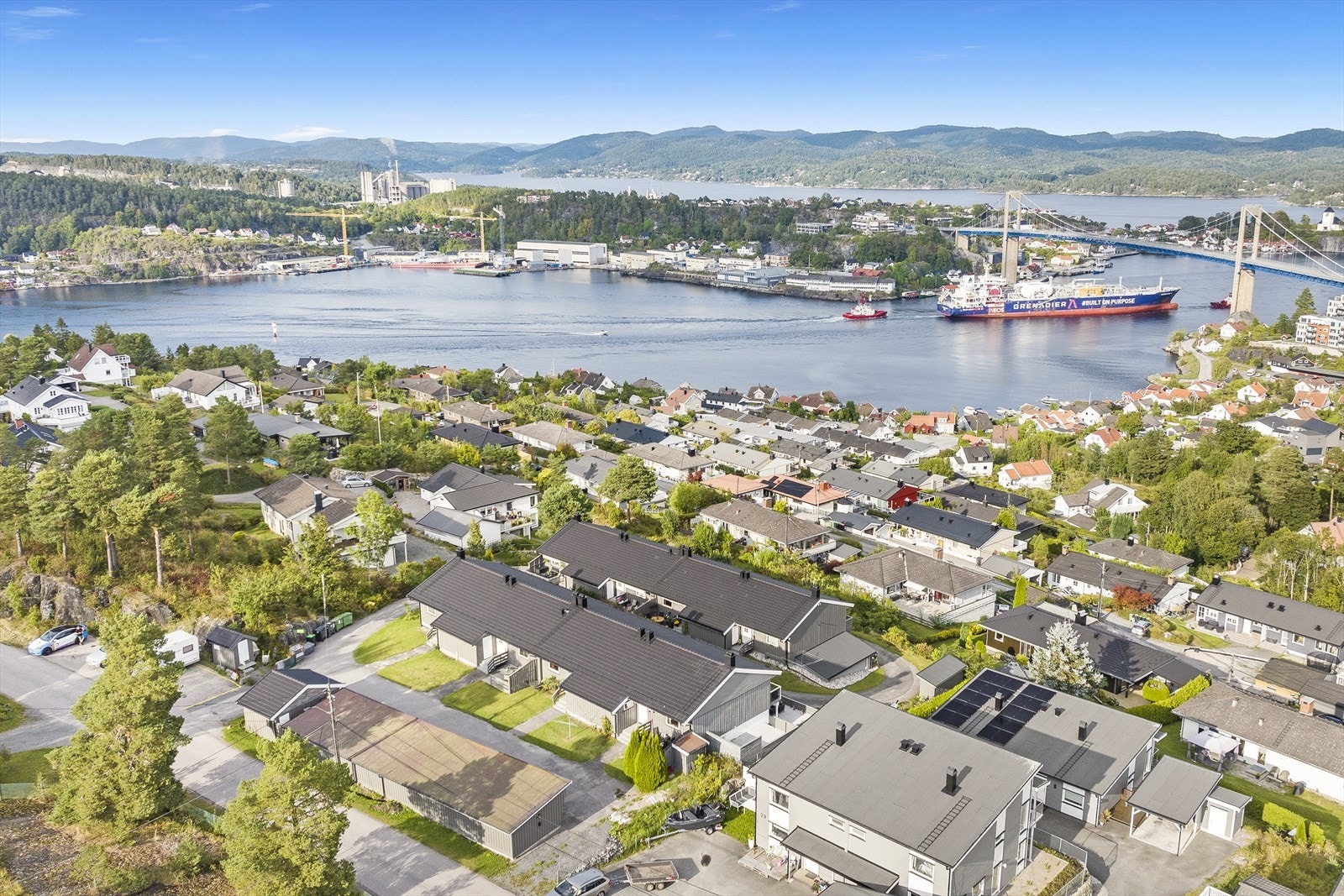 Dronefoto Galleribilde