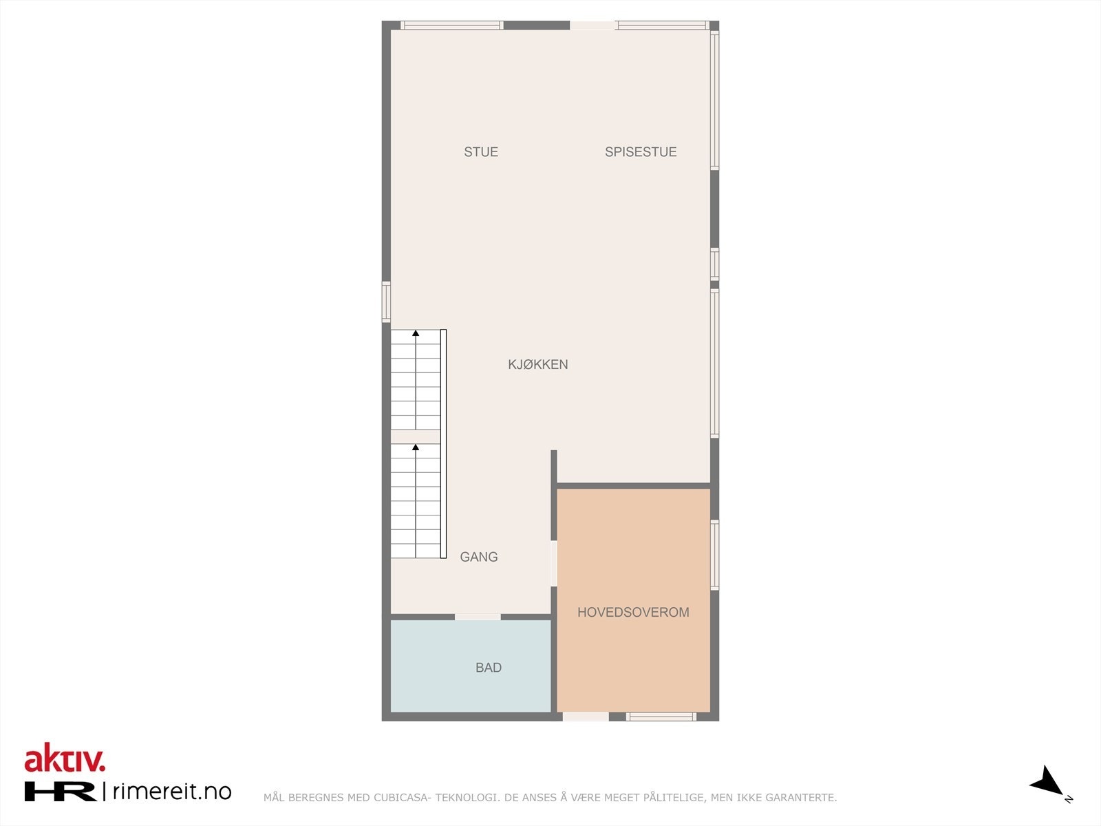 Plan 2. etasje. Galleribilde