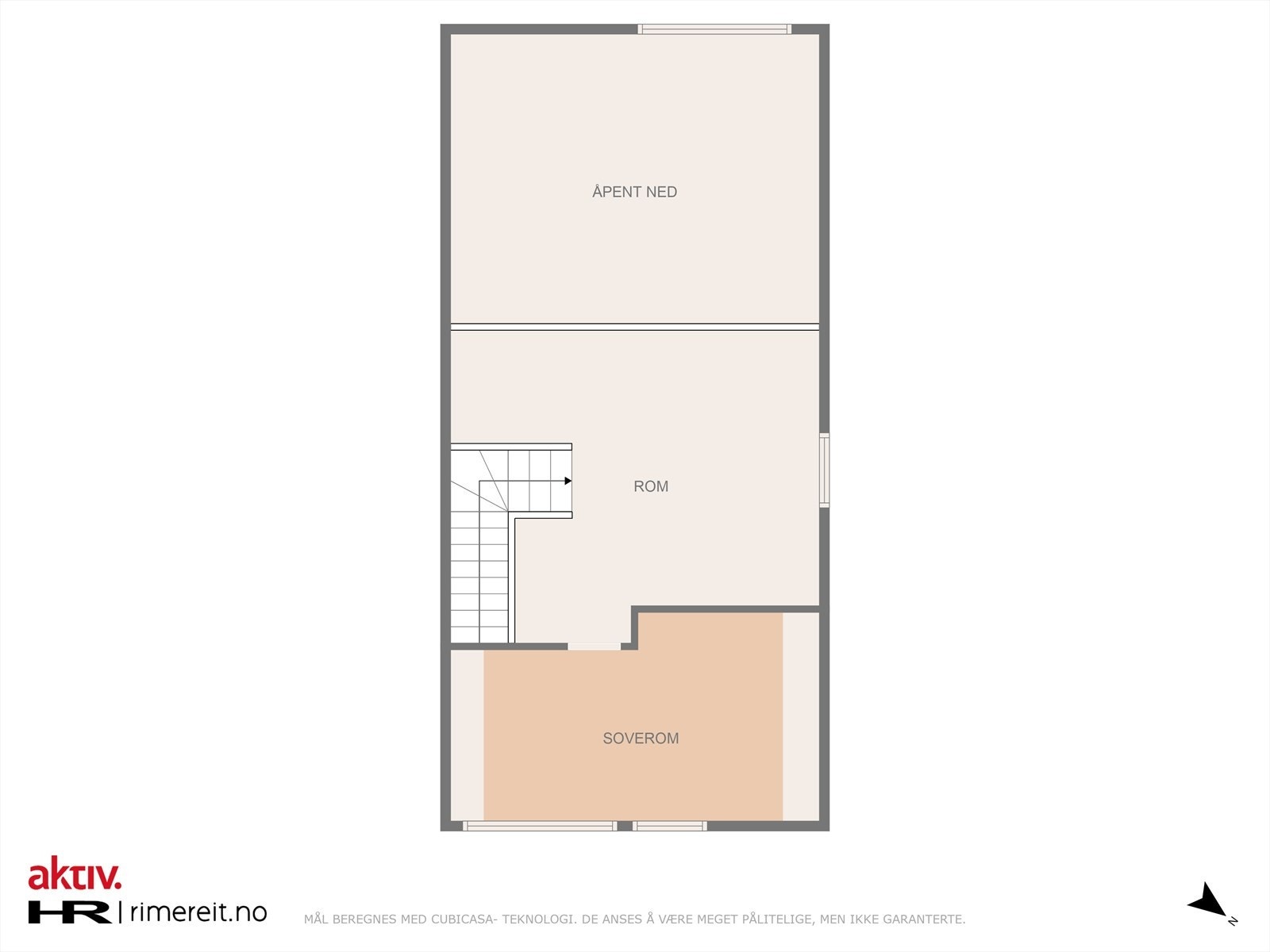 Plan loftsetasje. Galleribilde