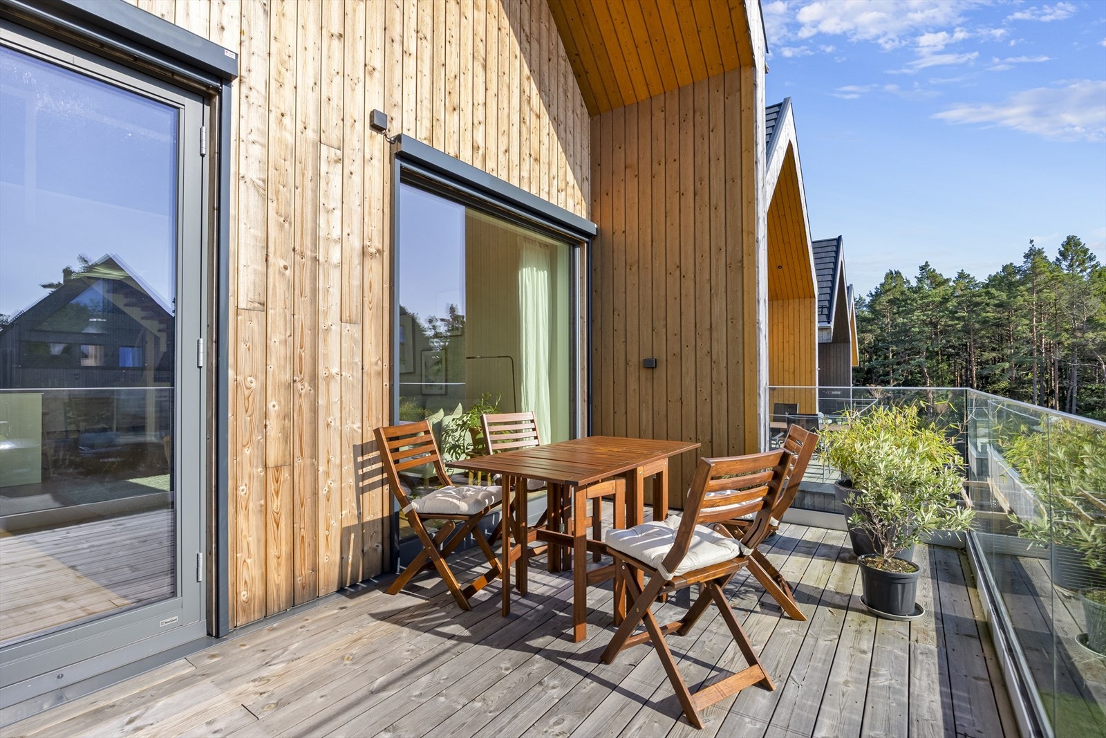 Terrasse mot vest Galleribilde