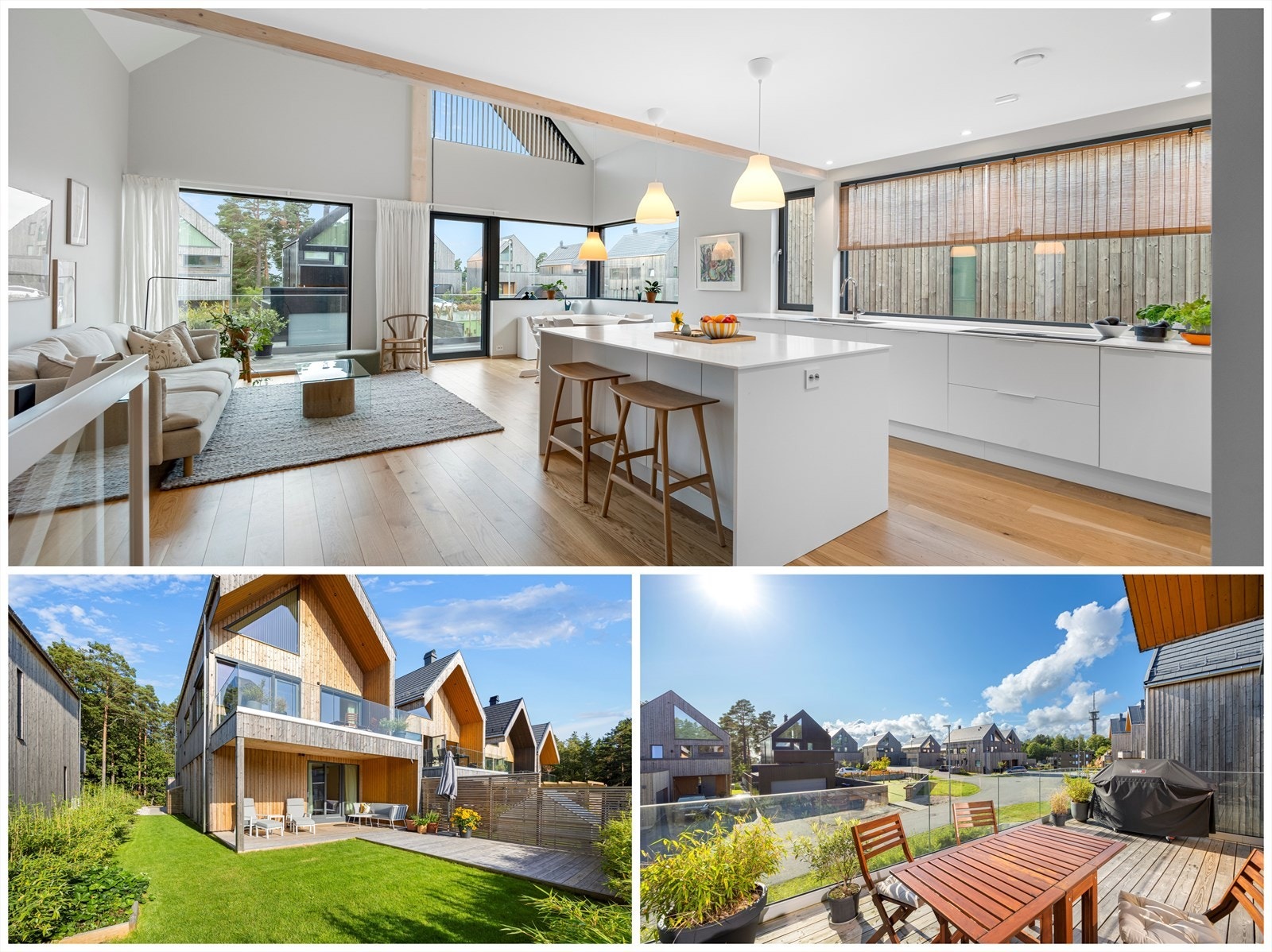 Nyere og særdeles innholdsrik familiebolig med moderne uttrykk og gode løsninger, arealeffektiv og med gjennomgående meget god standard. Galleribilde