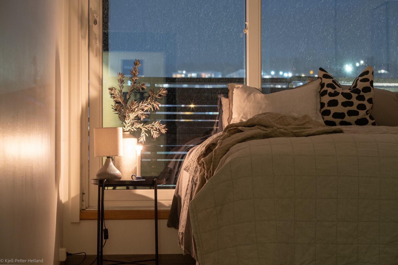 Kveldsfoto. Galleribilde