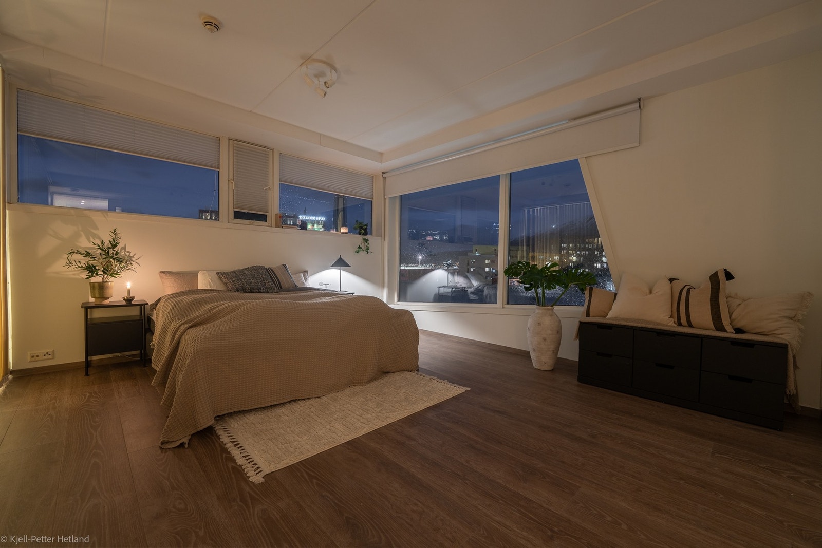 Kveldsfoto. Galleribilde