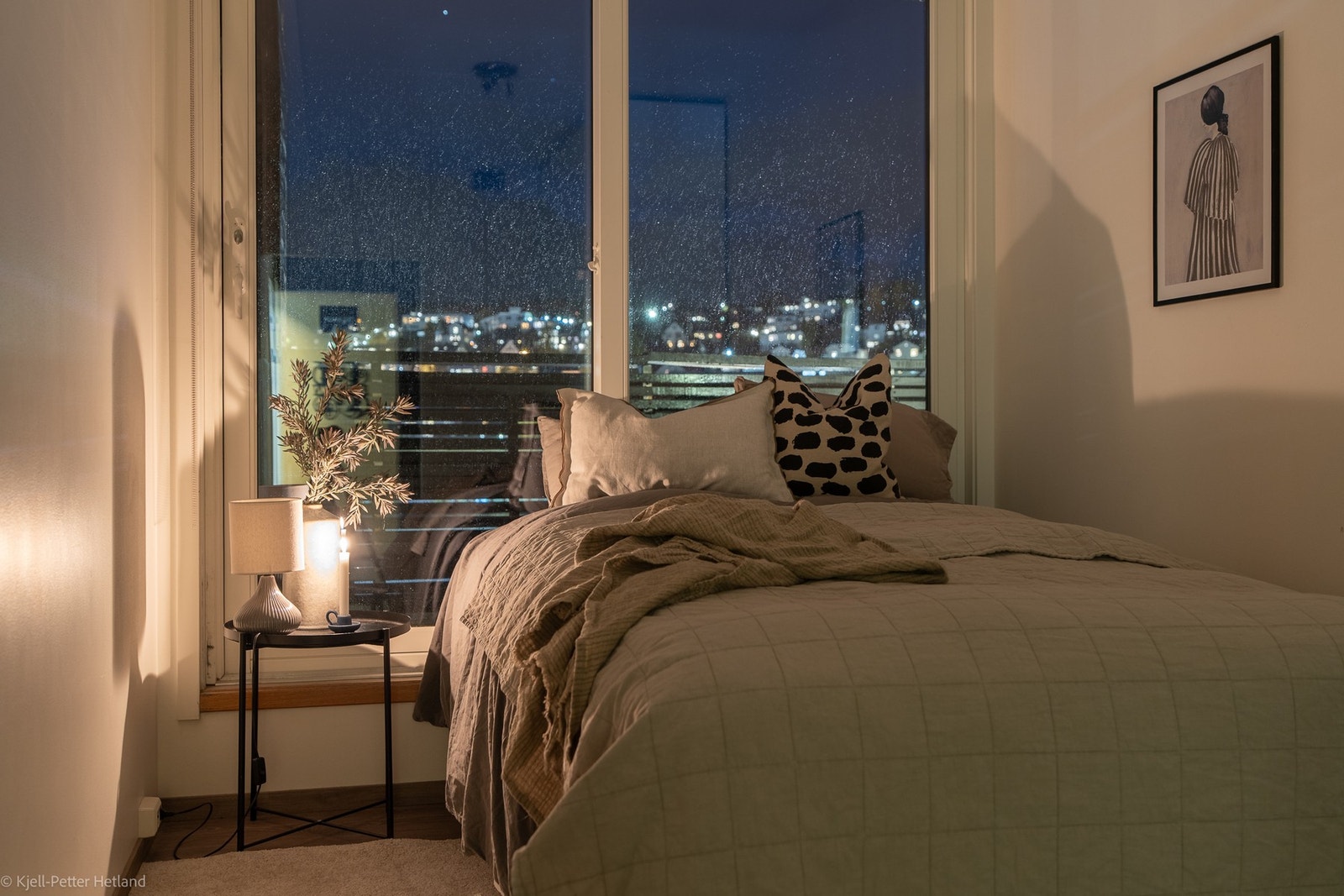 Kveldsfoto. Galleribilde