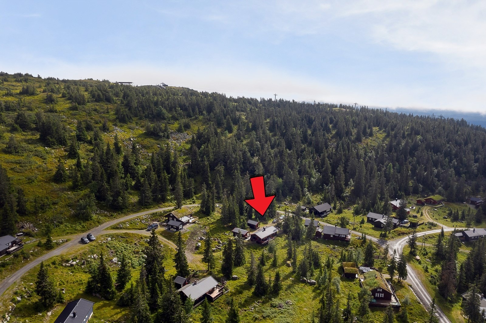 Godt etablert område, i den innerste delen av Rømåsen, mot Natrudstilen. Galleribilde