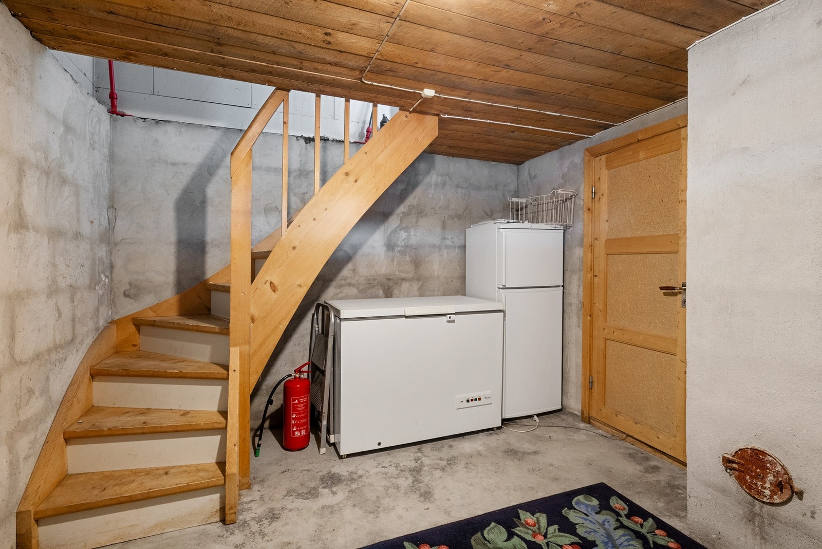 Det er god lagringskapasitet i kjelleren Galleribilde