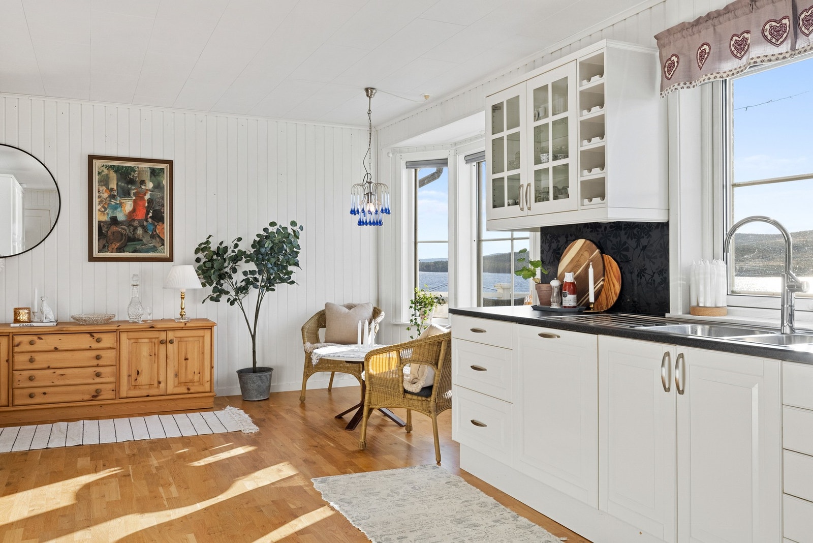 Boligen egner seg godt som både helårsbolig og fritidsbolig Galleribilde