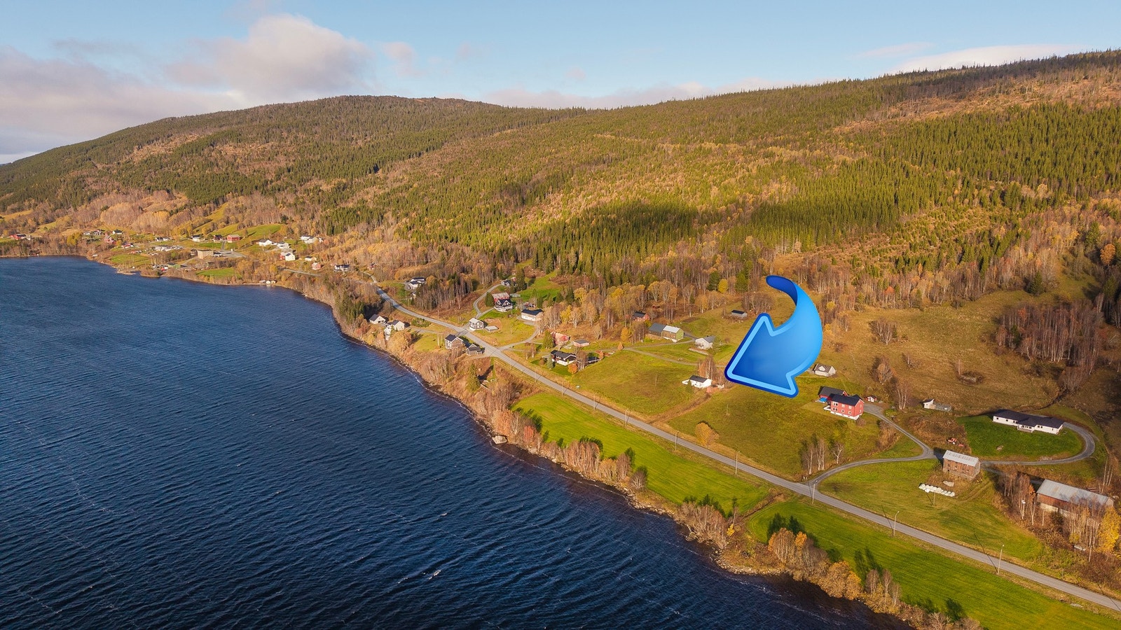 Nærområdet byr på flotte turområder med blant annet rekreasjonsløyper Galleribilde