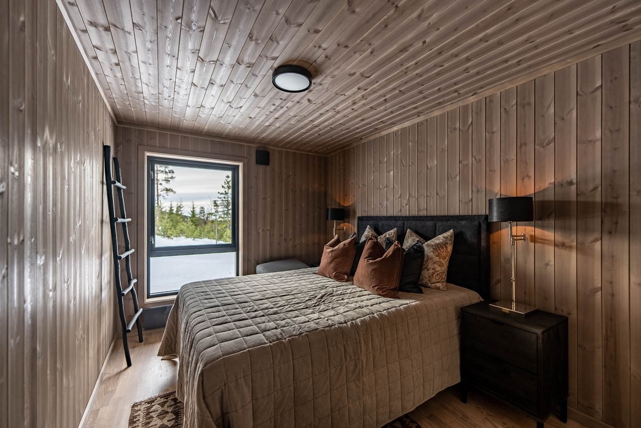 Romslig soverom. Galleribilde