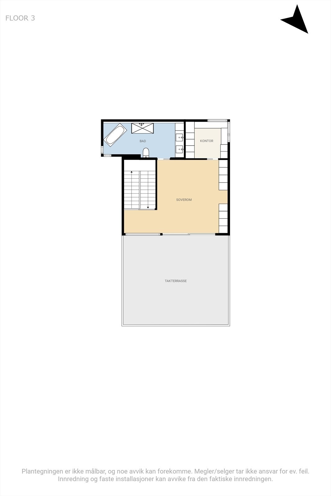 3. etasje. Galleribilde