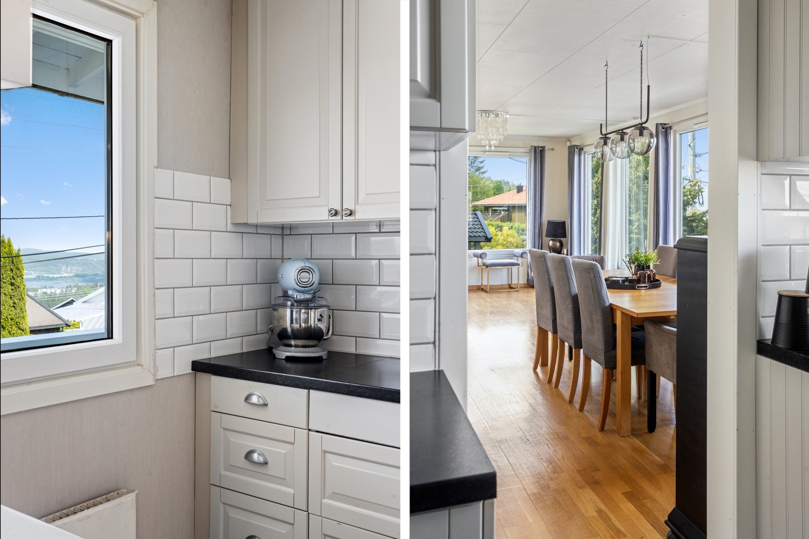 Fantastisk utsikt fra kjøkkenet. Galleribilde