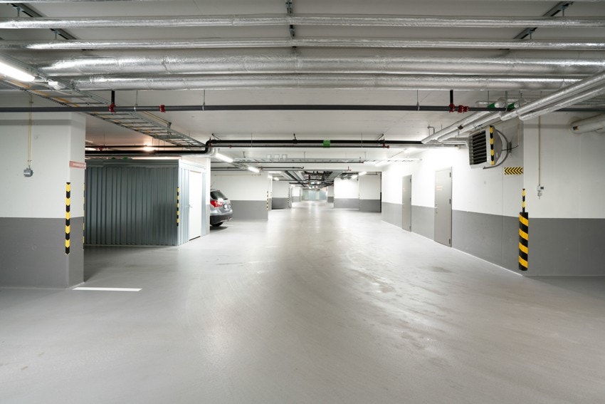 Det medfølger én parkeringsplass i felles garasjeanlegg Galleribilde