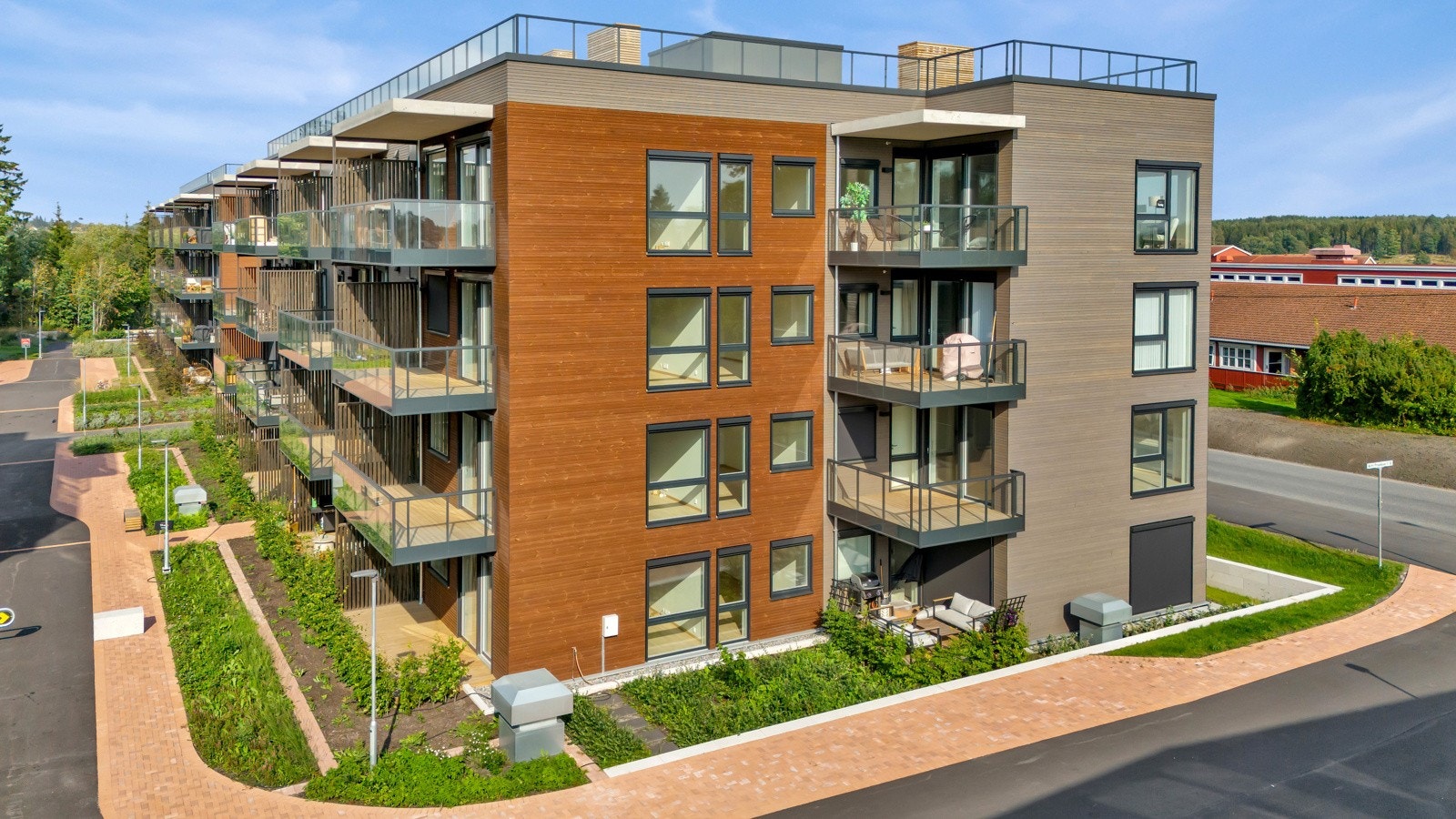 Borettslaget består av 146 andelsleiligheter Galleribilde