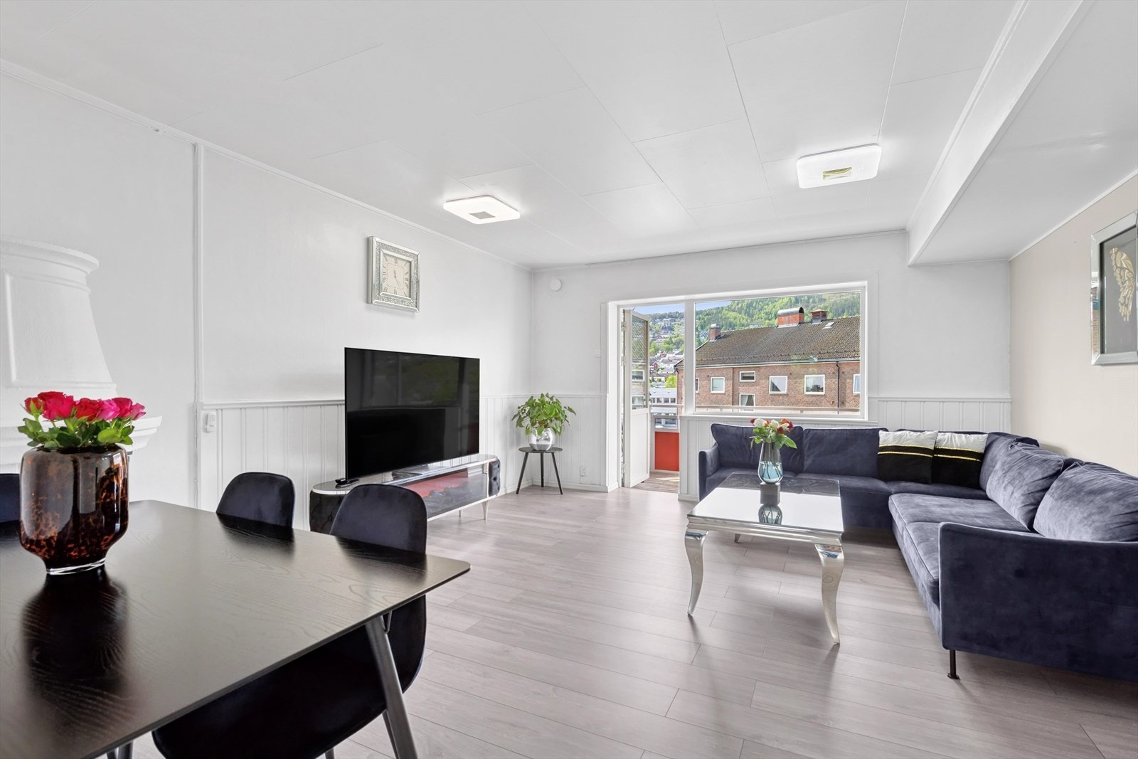 STUE | Åpen romløsning som binder sonene godt sammen. Galleribilde