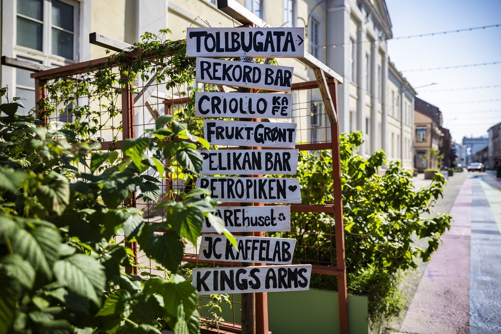 Strømsø ansees som Drammens svar på Grünerløkka Galleribilde