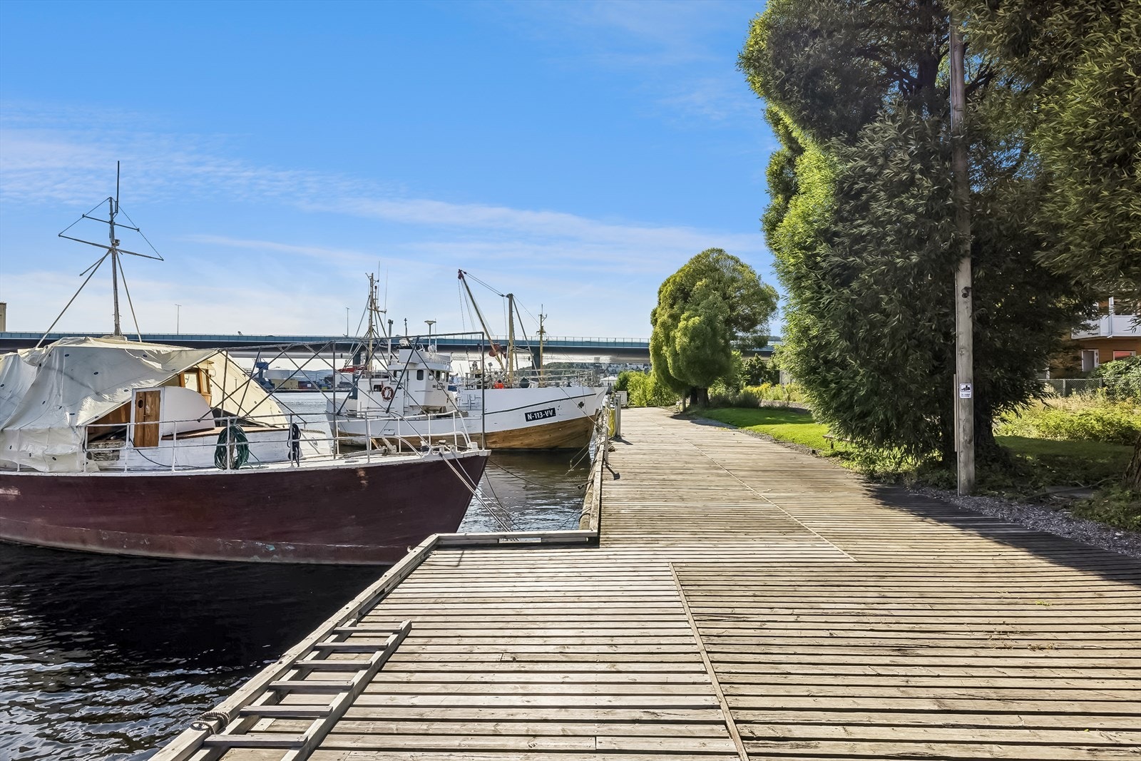 Her kan du se på skutemiljøet på Gyldenløve Brygge. Galleribilde