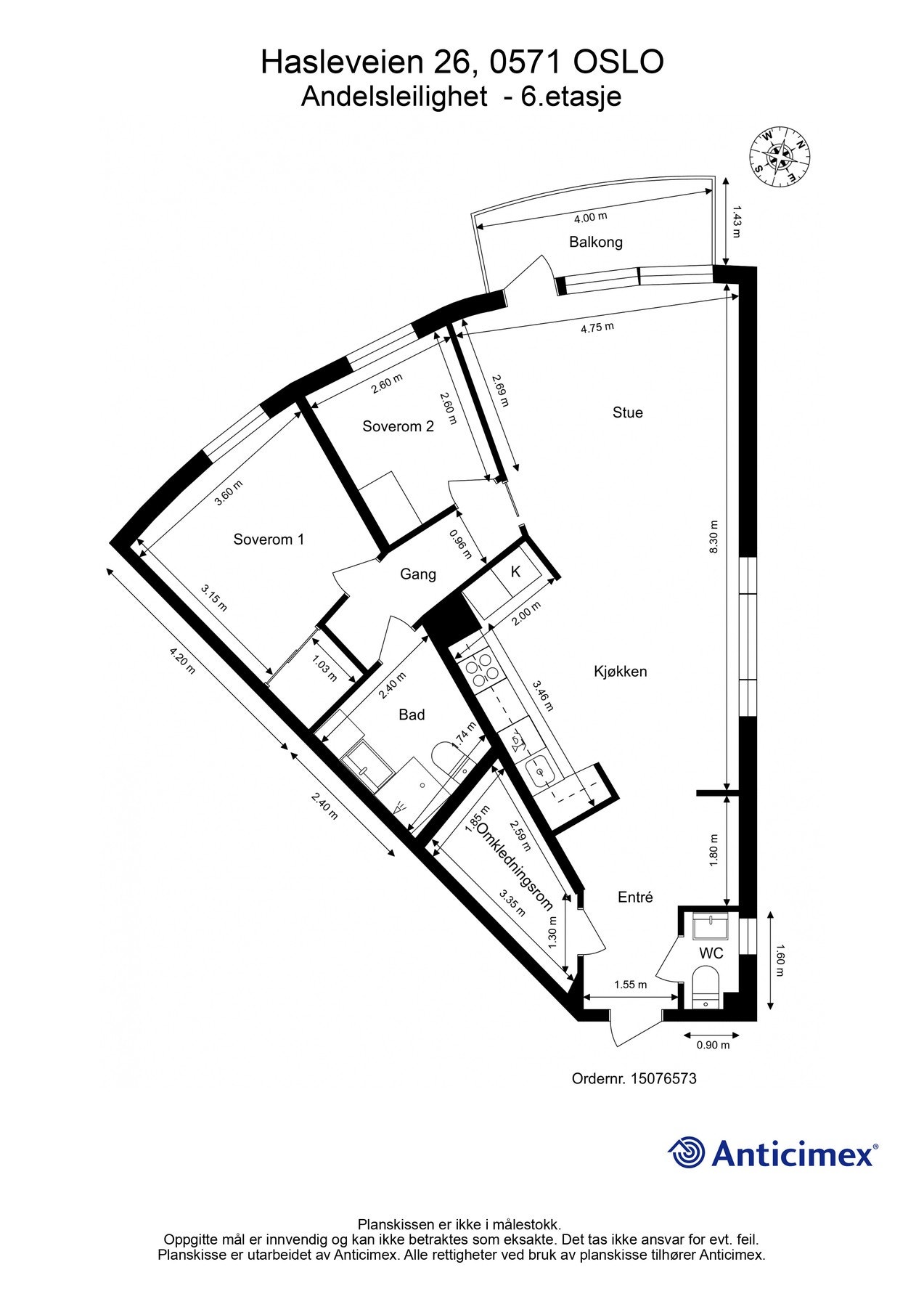 Plantegning. Galleribilde