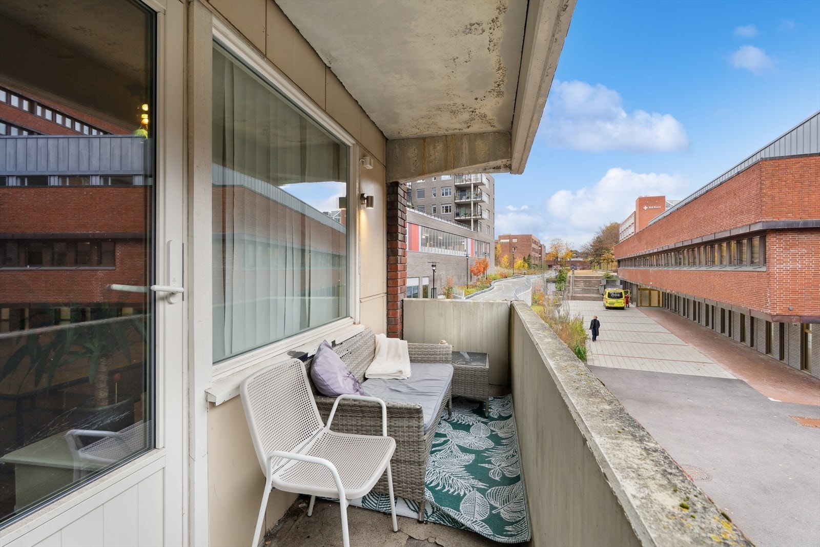 Balkong på 7 kvm. Galleribilde