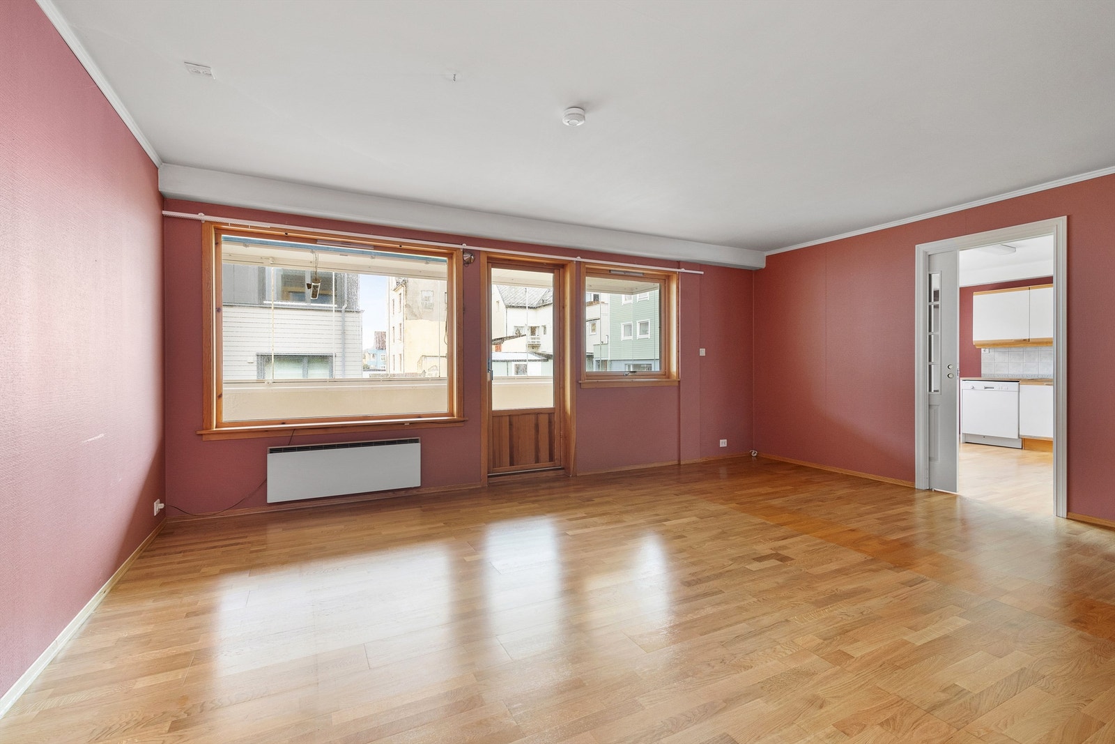 Stue mot kjøkken Galleribilde