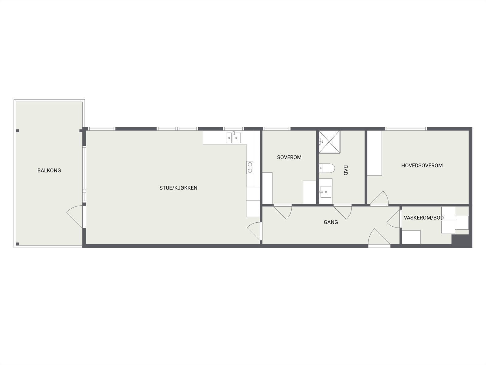 Plantegning Galleribilde