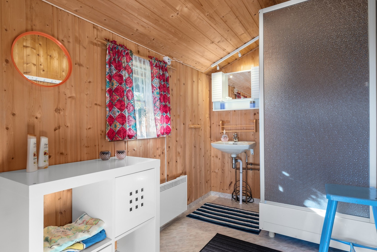 Opprinnelig bod innredet som bad. Galleribilde