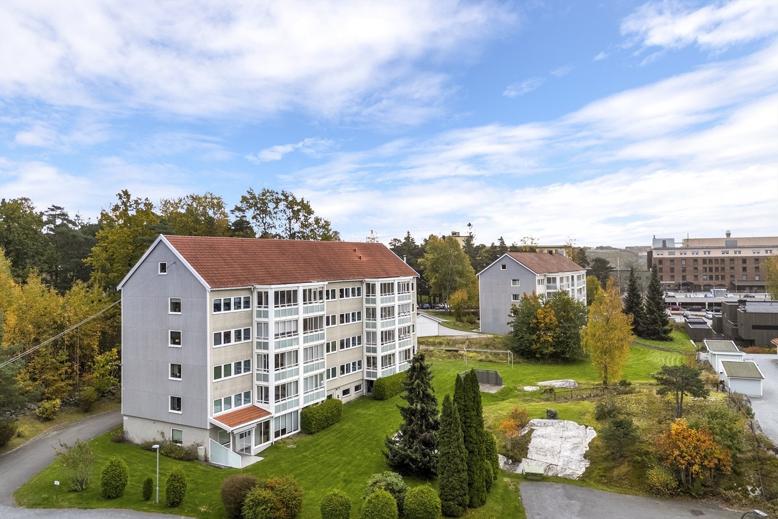 Dronefoto Galleribilde