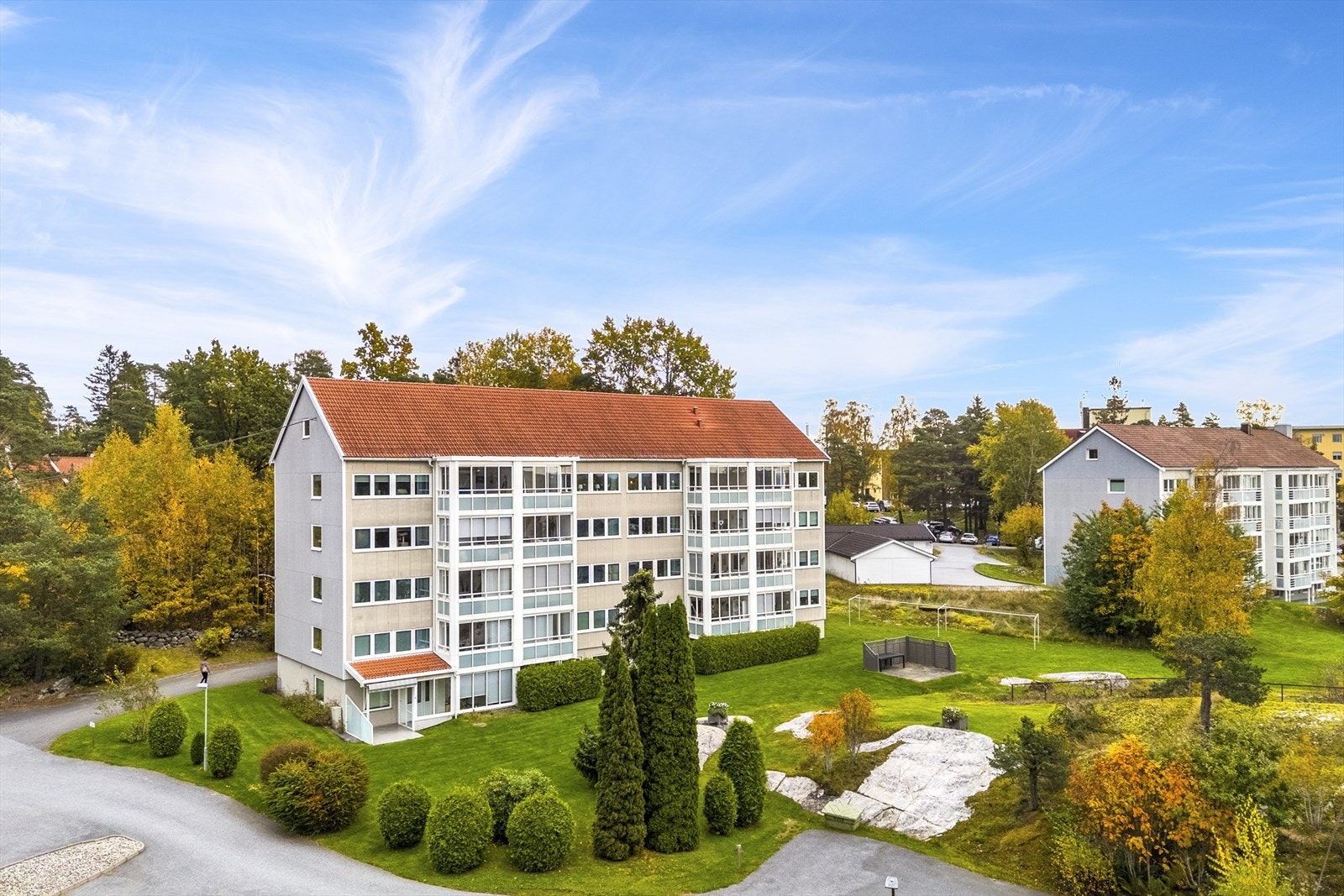 Dronefoto Galleribilde