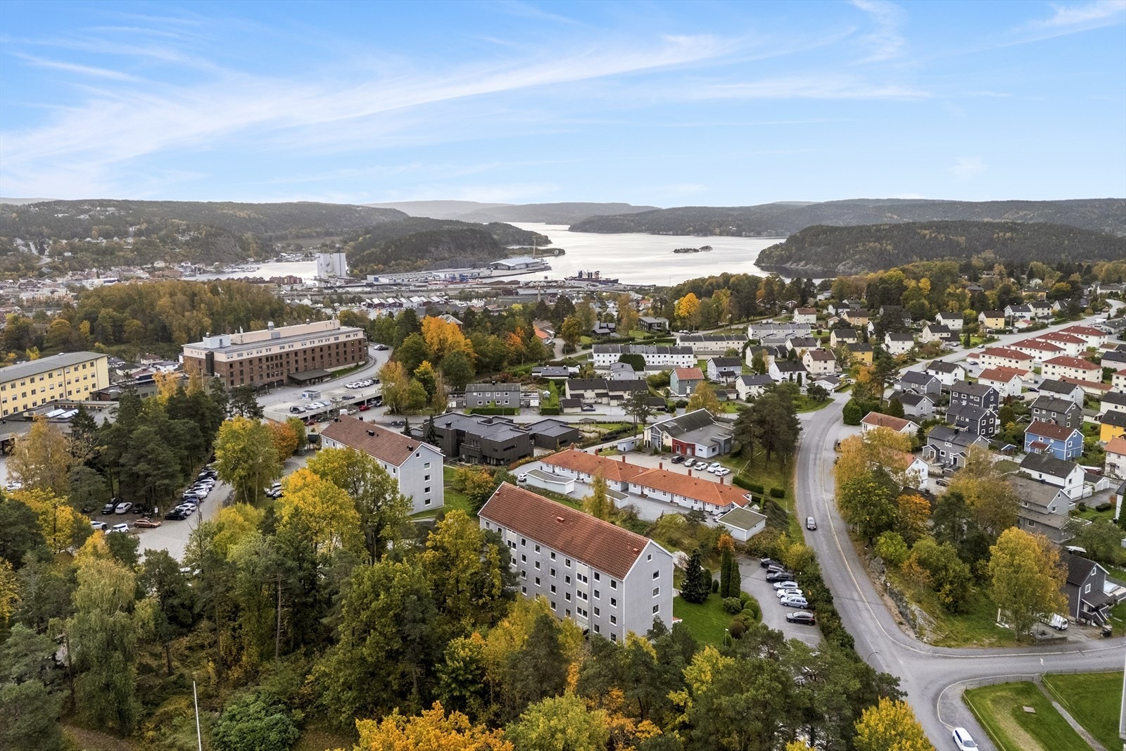 Dronefoto Galleribilde