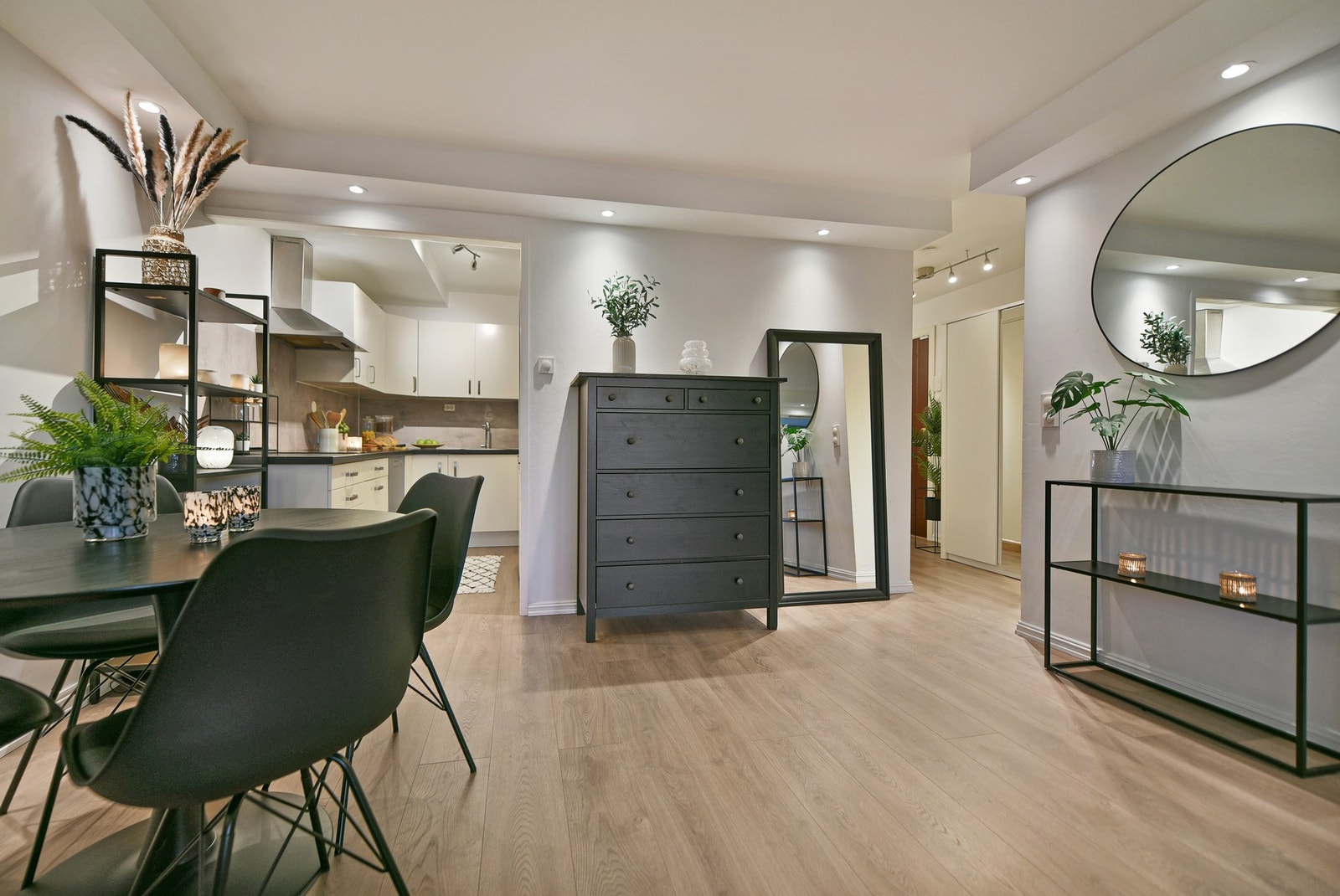 Leiligheten har en fin bostandard. Galleribilde