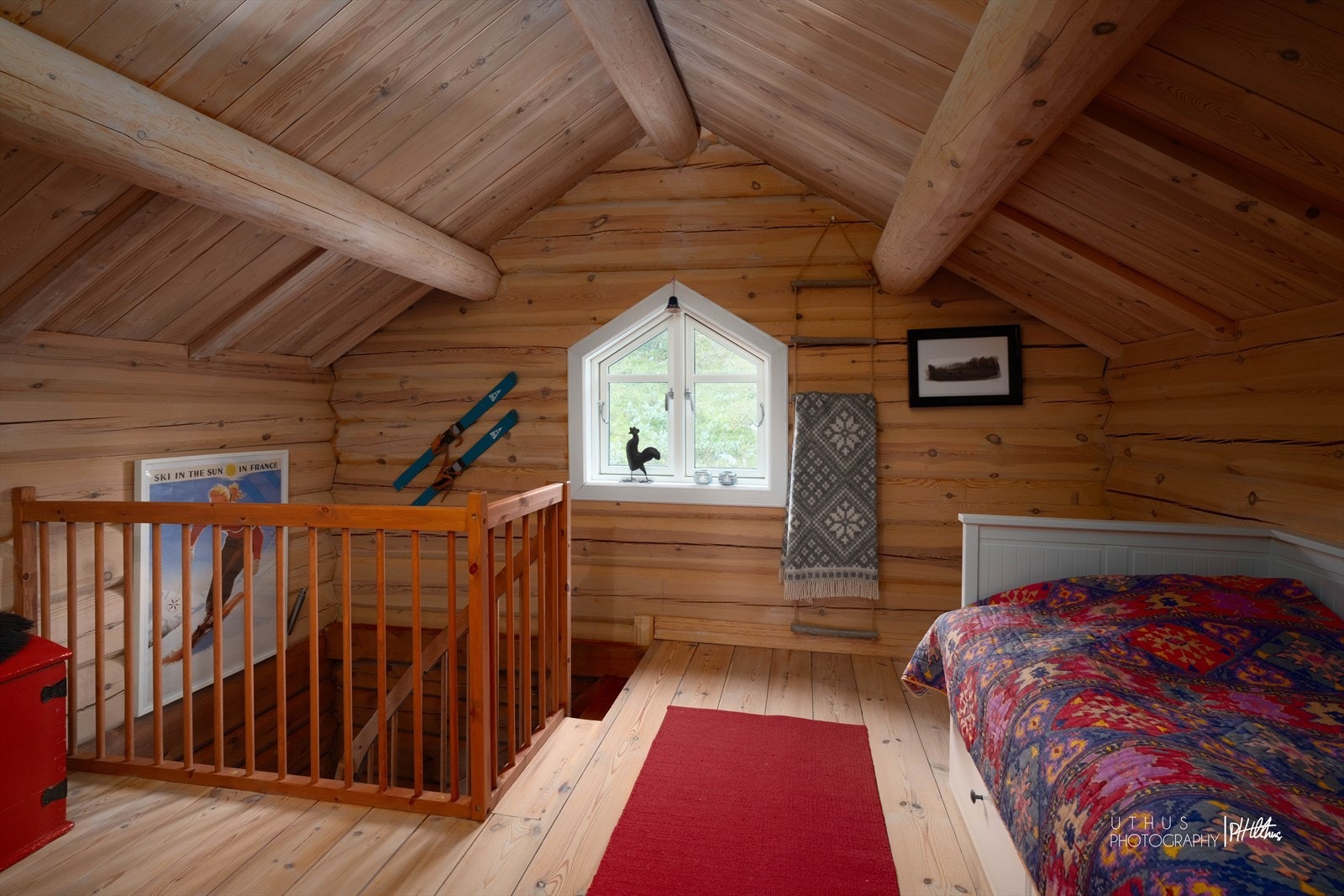 Tv-stue på hemsen. Galleribilde