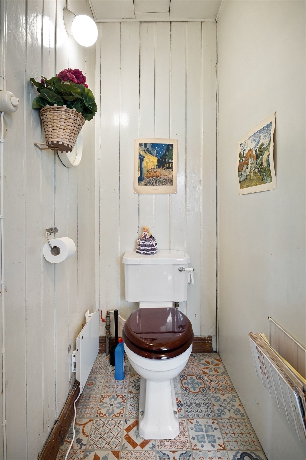 Toalettrommet er tilkoblet avløp Galleribilde