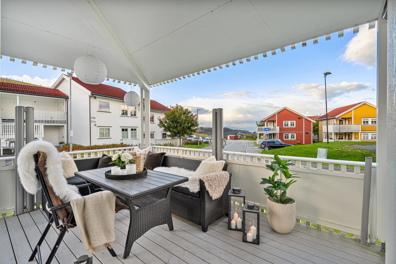 Hit kan man invitere venner og familie på hyggelige sammenkomster. Galleribilde