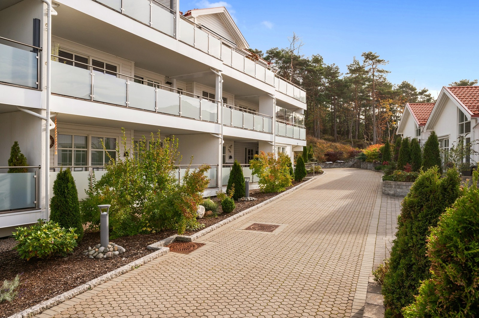 Fine fellesarealer. Leiligheten ligger lett tilgjengelig i første etasje Galleribilde