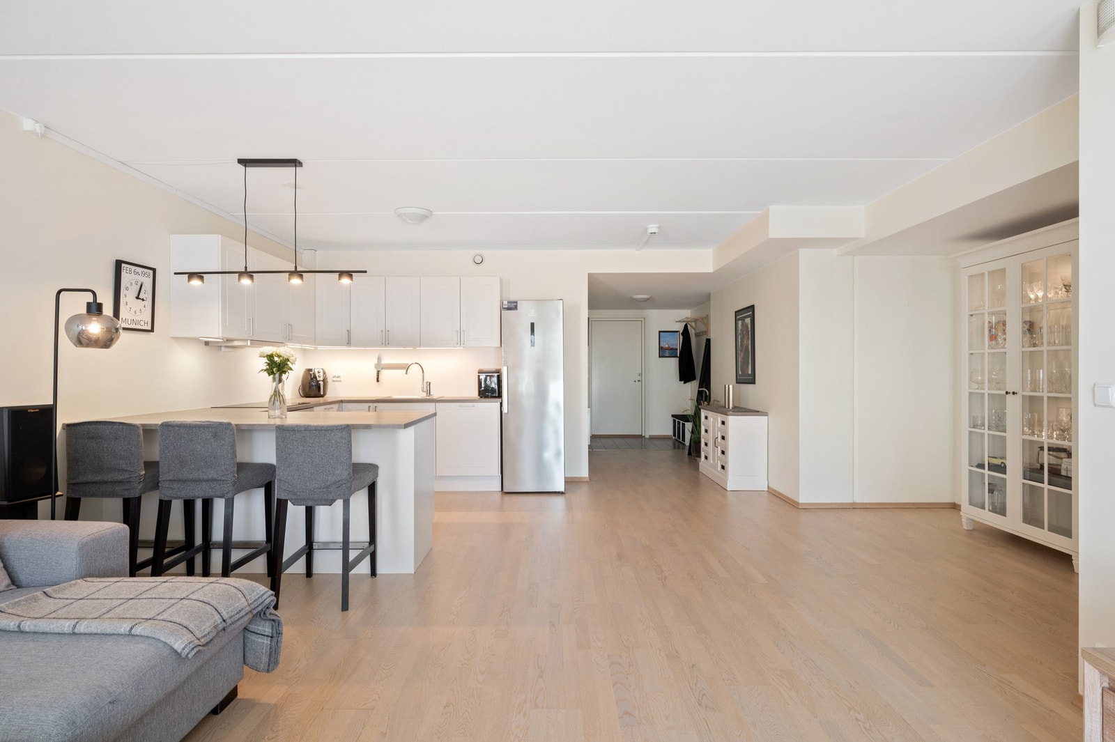 Leiligheten er romslig og enkel å møblere Galleribilde