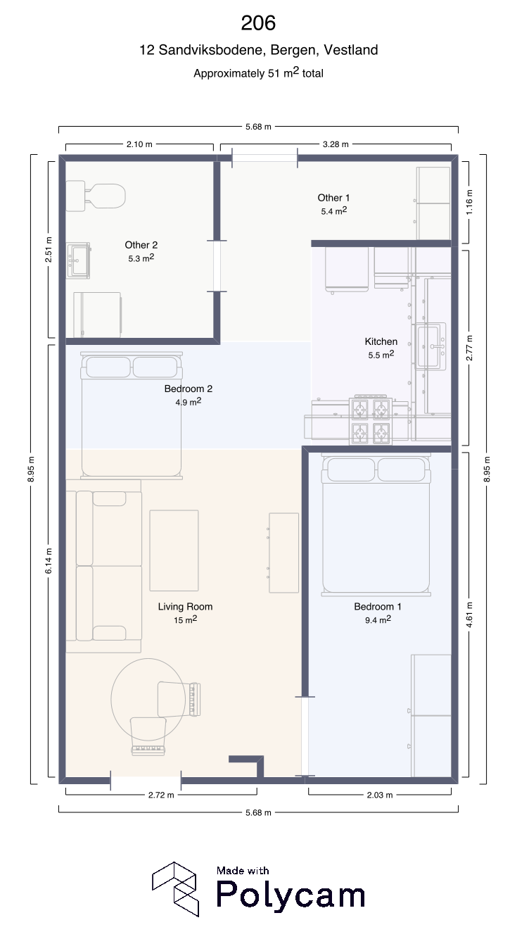 Leilighet 206 Galleribilde