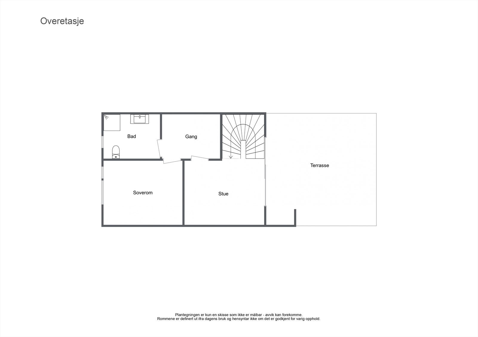 Plantegning 2.etasje Galleribilde