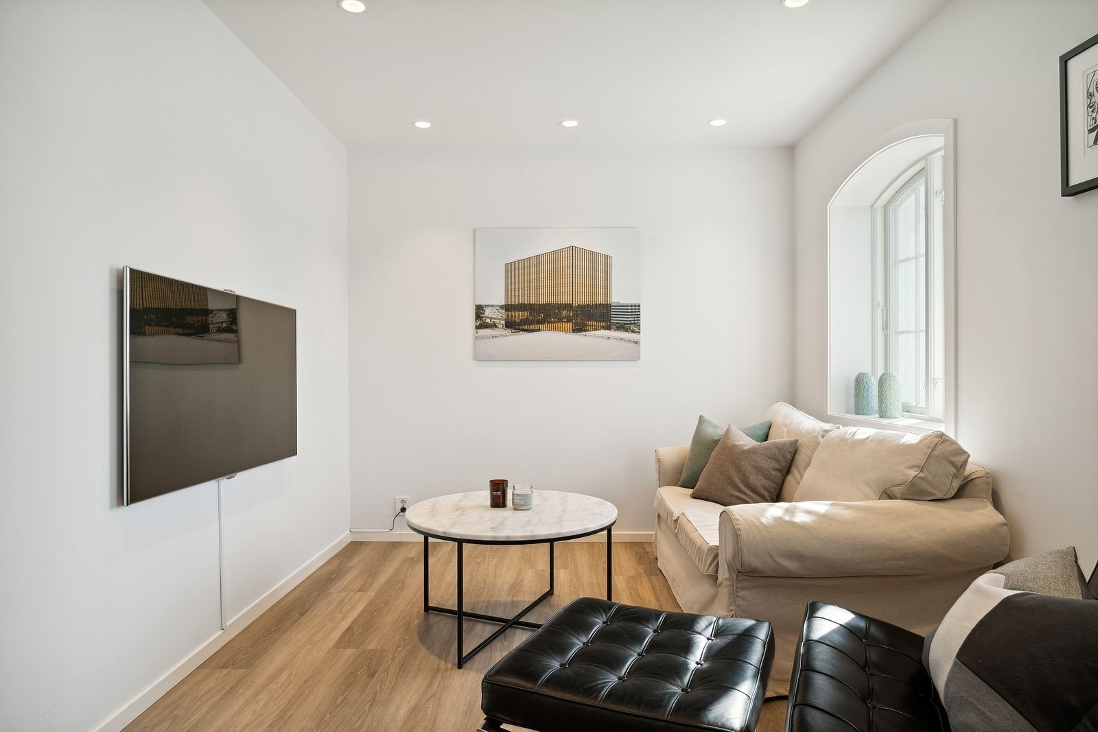 Stue i leilighet Galleribilde