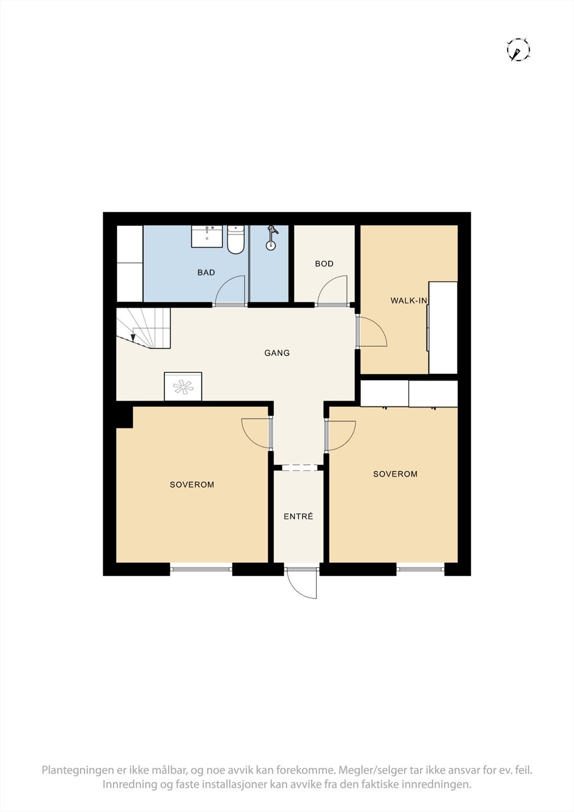 Plantegning u.etasje. Galleribilde