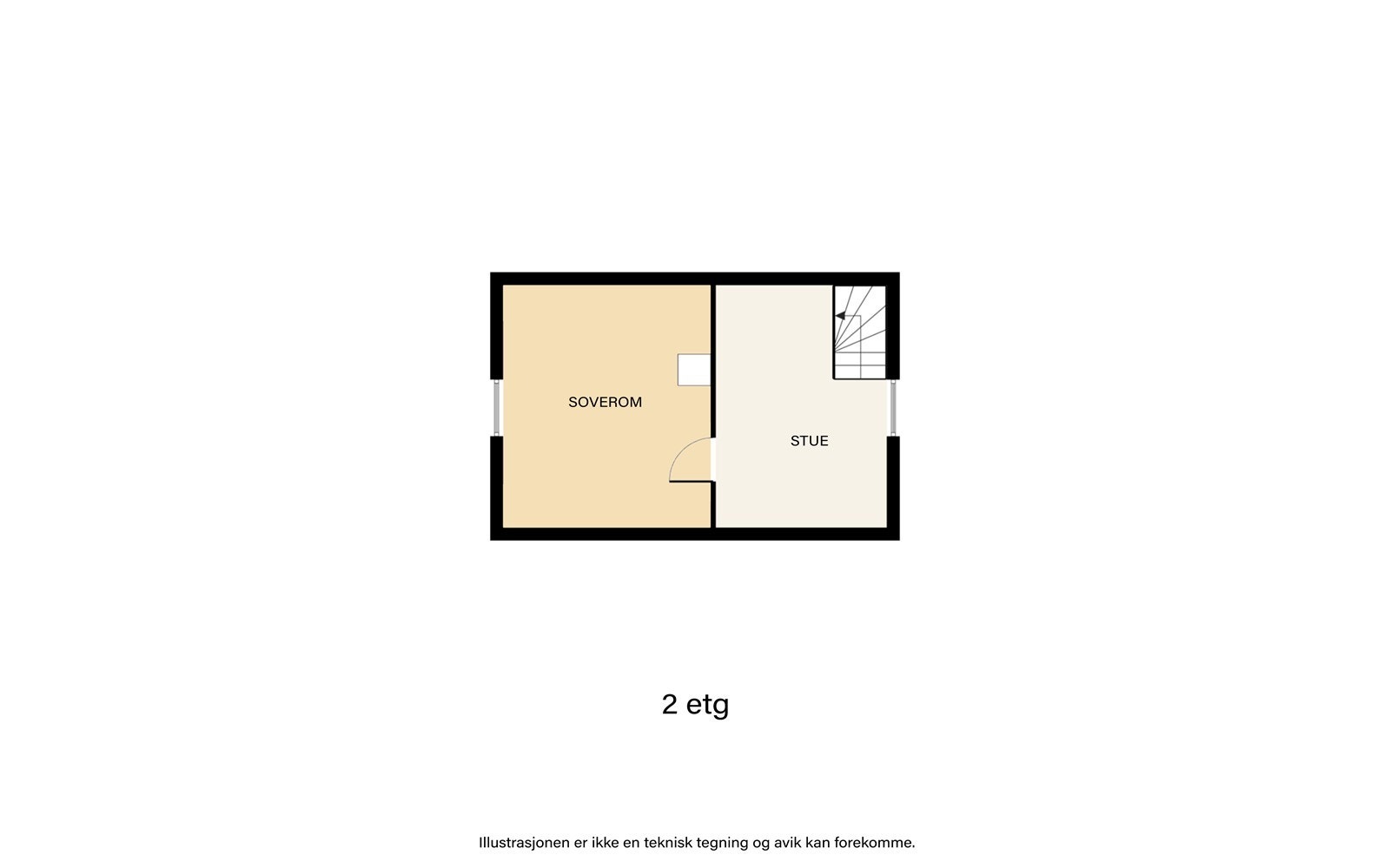 Plantegning2.etasje. Galleribilde