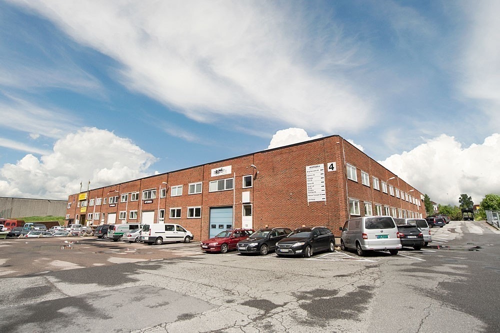 Fasade ved innkjøring Galleribilde