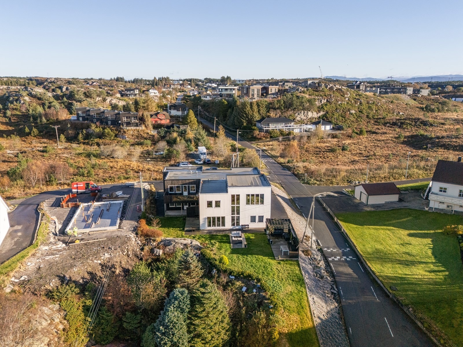 Åpent og fritt i et herlig landskap Galleribilde