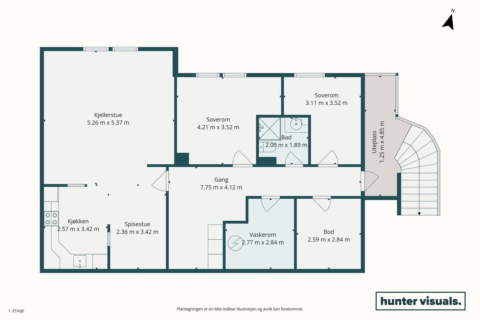 Plantegning - Kjeller Galleribilde