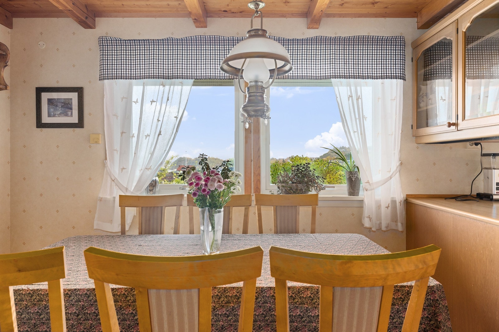 Herfra kan du nyte frokosten med utsikt. Galleribilde