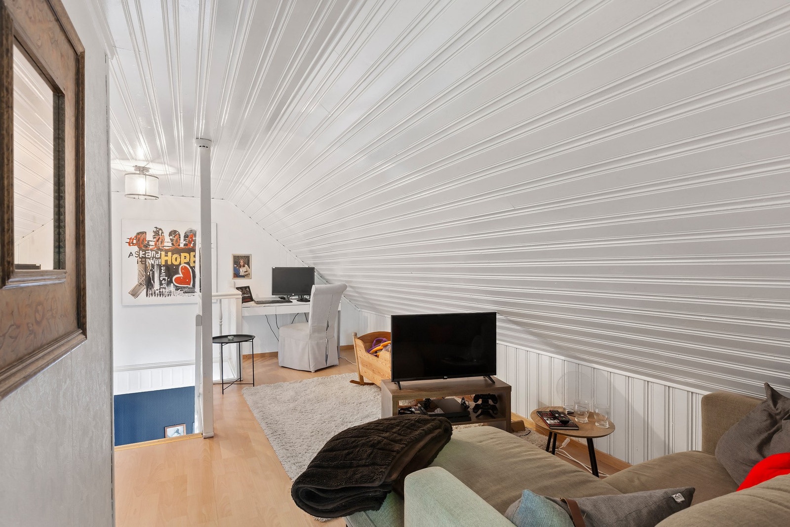 Loftstue Galleribilde