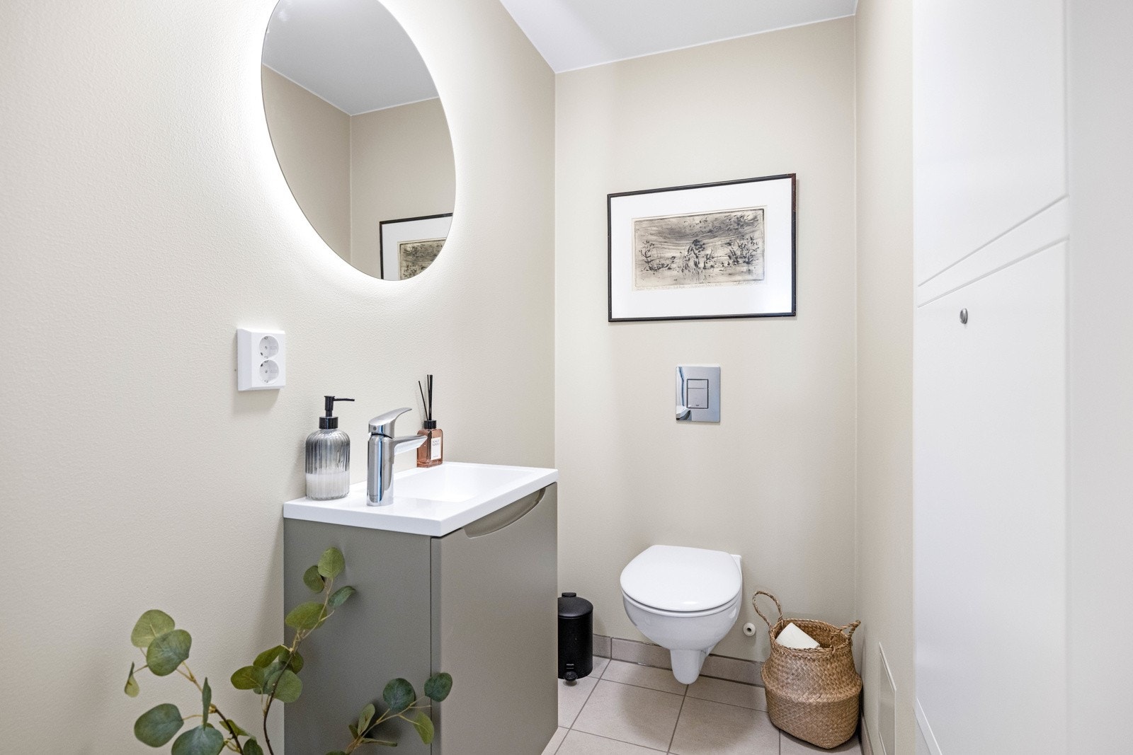 Separat toalettrom. Galleribilde