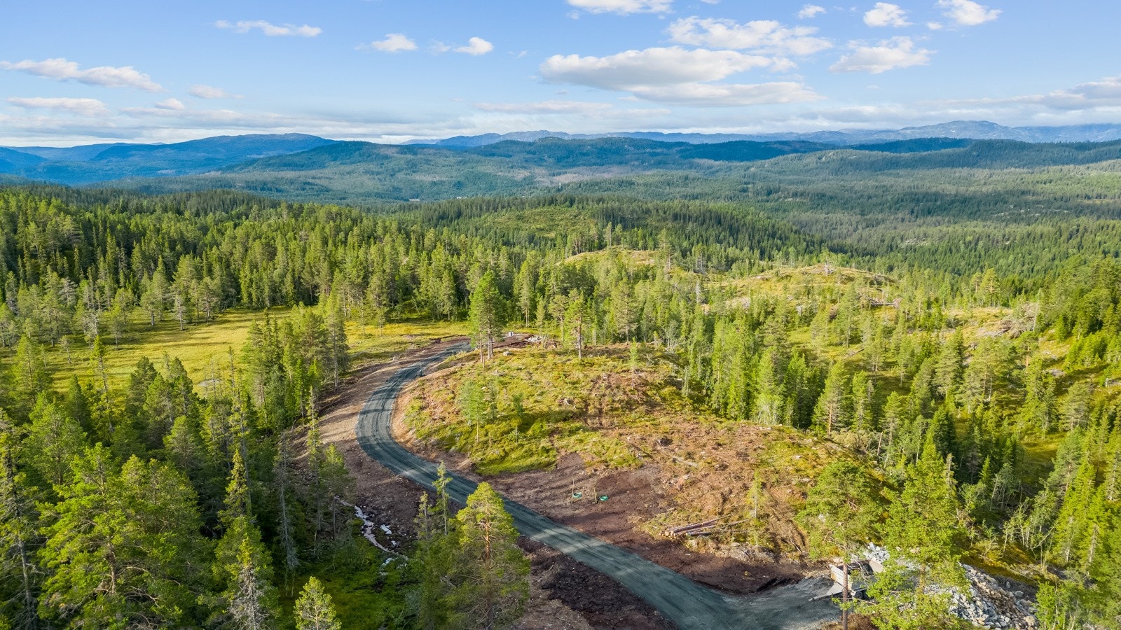 Utsikt, sol og fredelig Galleribilde