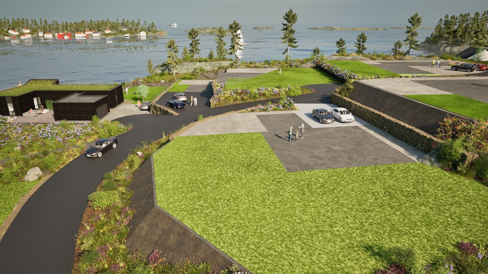 Tomt 11 - Grønt Mulig uteareal Mørkegrått Mulig bygningsareal Galleribilde