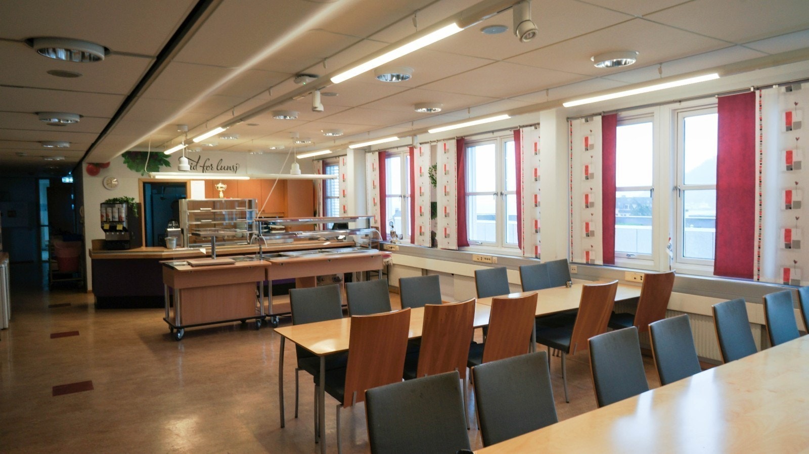 Kantine i 5. etasje Galleribilde