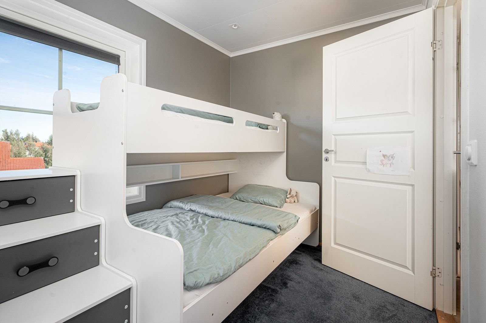 Soverommet er på 7 kvm. Galleribilde